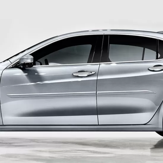 Painted Body Side Molding : Acura TLX Painted Body Side Moldings